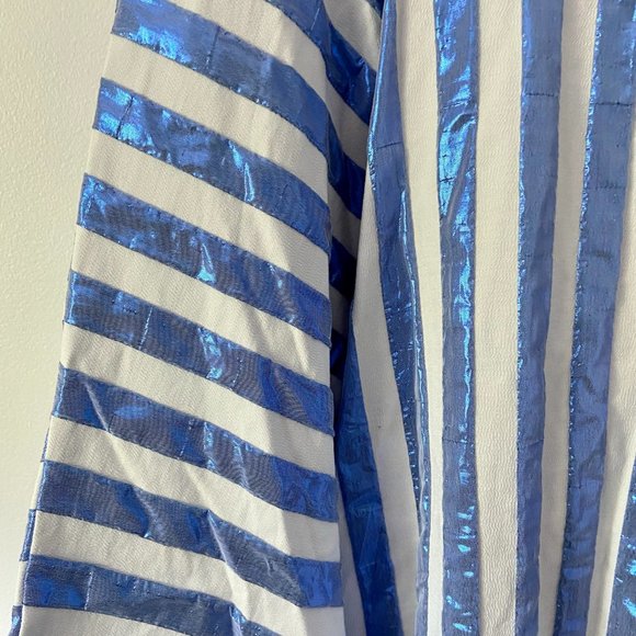 Closet London Iridescent Mermaid Stripe Dress - Picture 12 of 17
